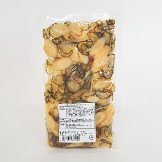 ごぼうさんときゅうりのにらめっこ