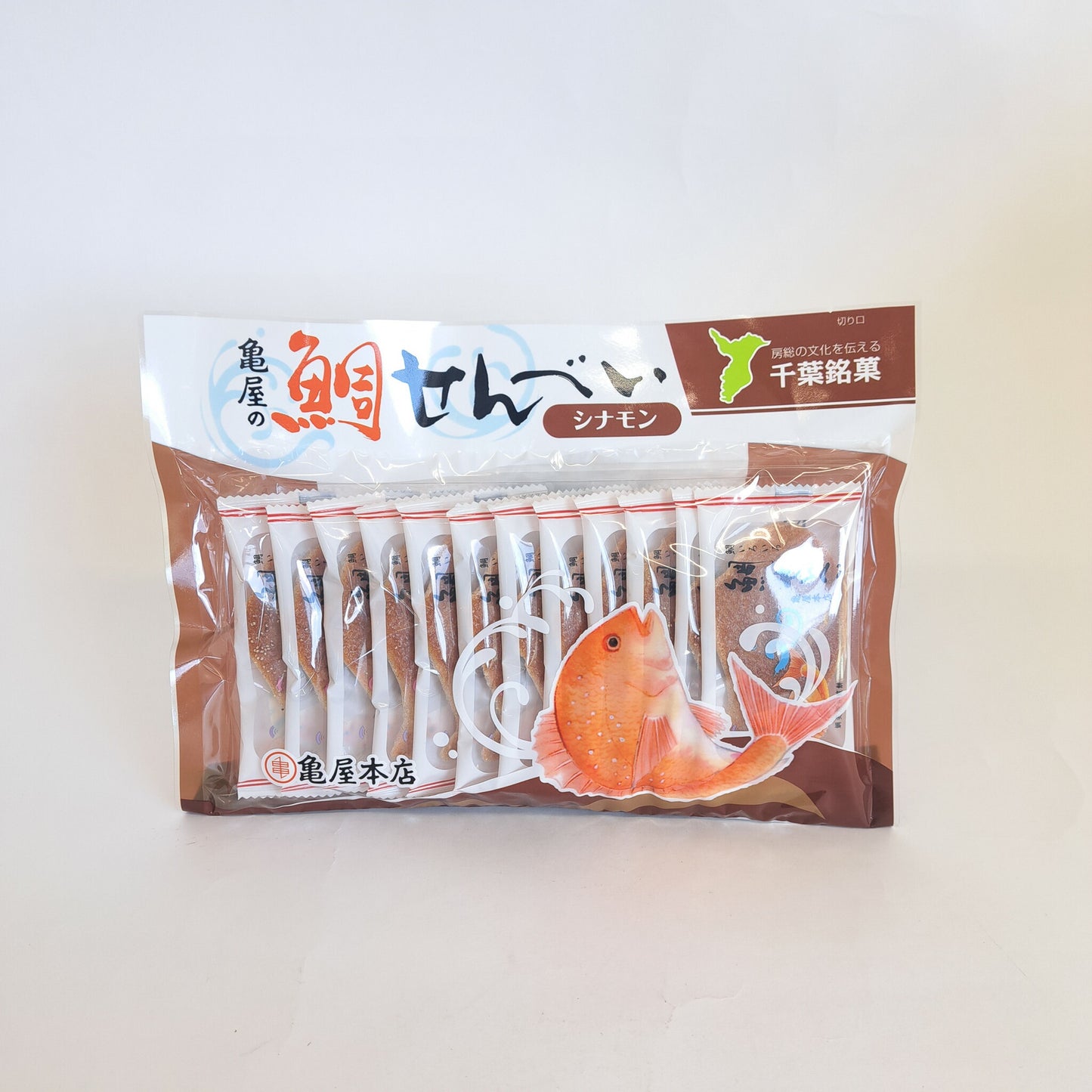 鯛せんべい シナモン12枚入